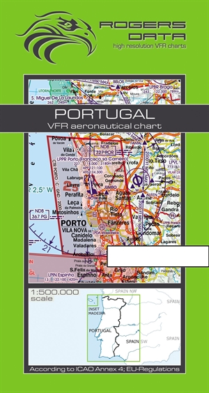 Rogers Data - Portugal VFR Chart